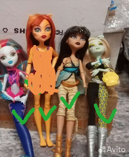 Куклы монстер хай