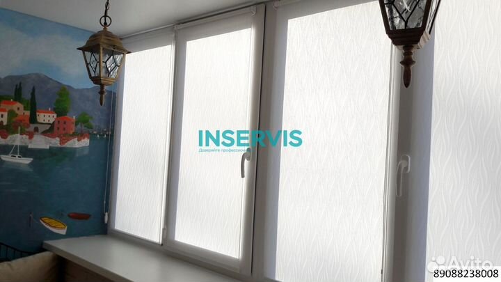 Шторы зебра день ночь