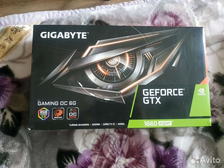 Видеокарта gtx 1660 super 6gb