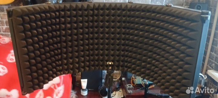 Акустический экран+стойка для него