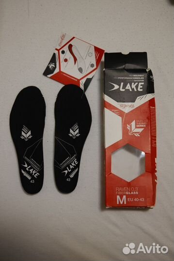 Стельки для велотуфель Lake Raven Fiberglass