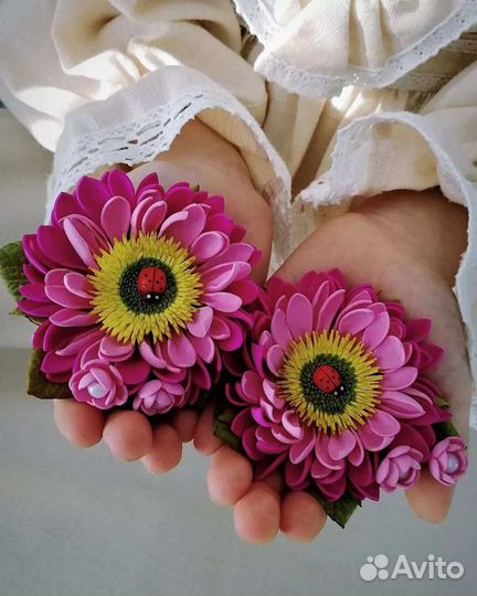 Весенние резинки, зажимы