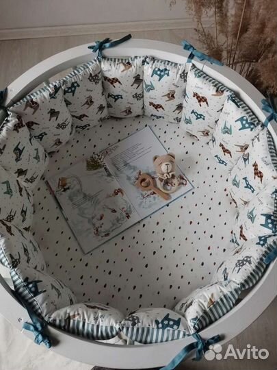 Бортики в кроватку