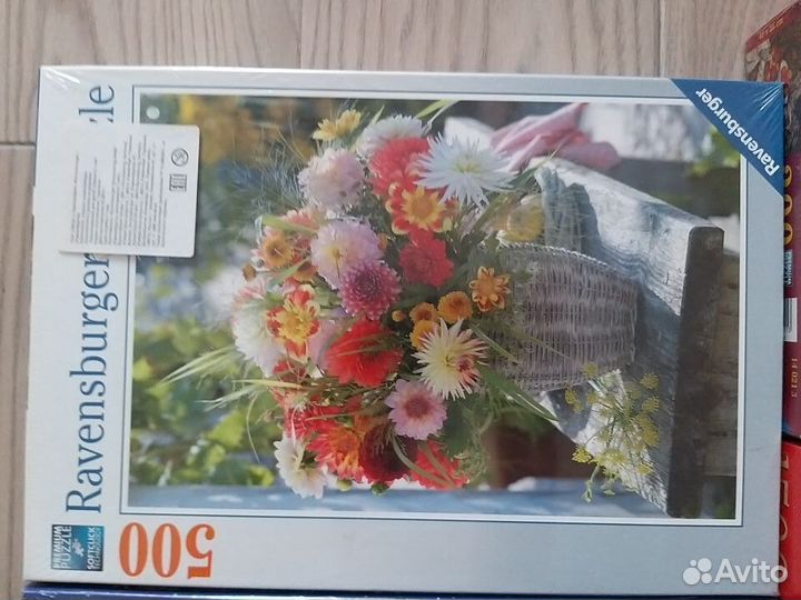 Новый пазл heye на лугу jumbo ravensburge слюда