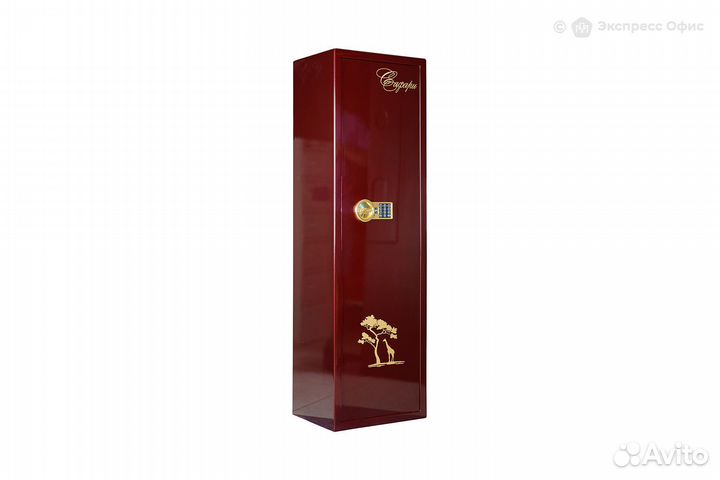 Оружейный сейф Valberg Сафари EL Gold (вишня)