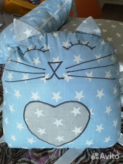 Подушки-бортики в кроватку