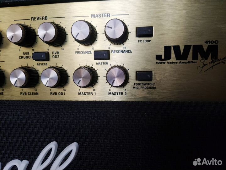Ламповый комбик Marshall JVM 410c, Англия (новый)