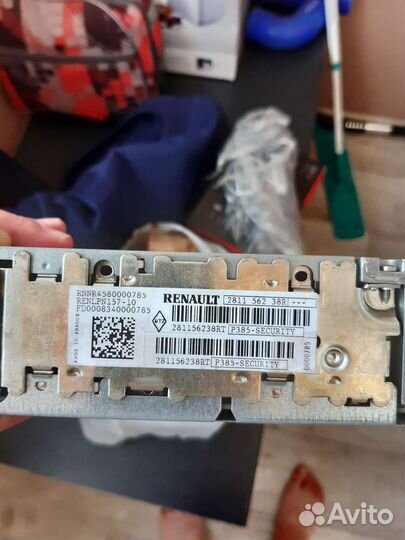 Магнитола рено сценик 2