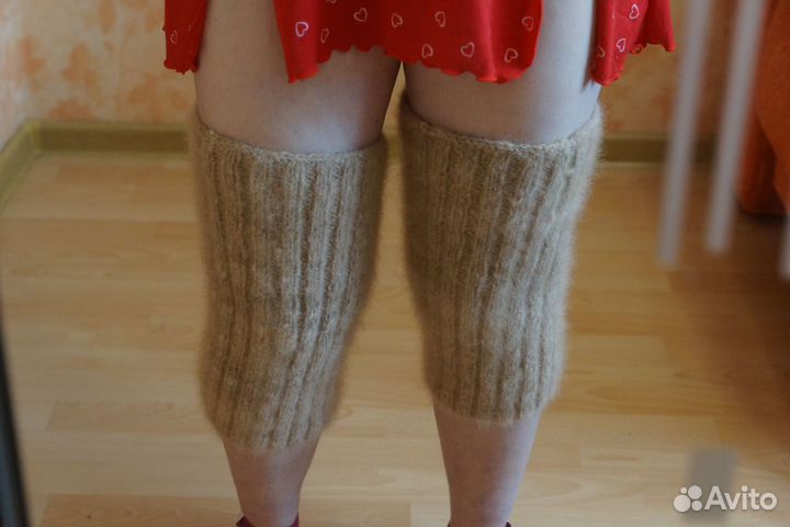 Наколенники из собачьей шерсти