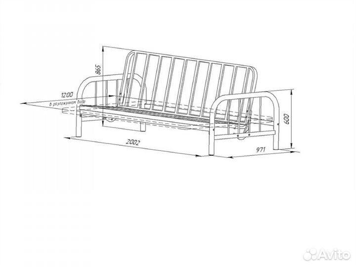 Диван-кровать Мадлен 4