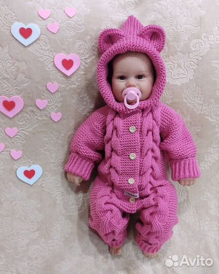 Вязаная одежда для малышей на заказ