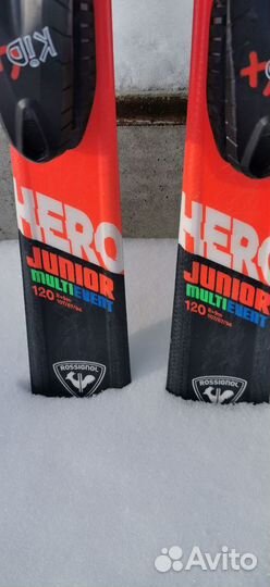 Детские горные лыжи Rossignol hero Junior 120