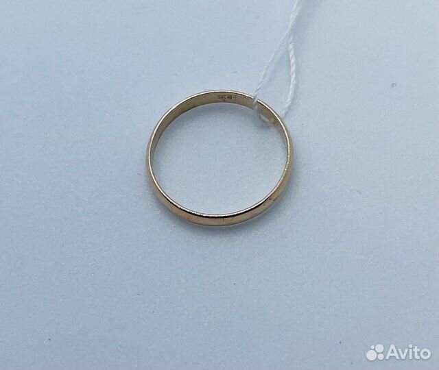 Золотое обручальное кольцо 585 пробы
