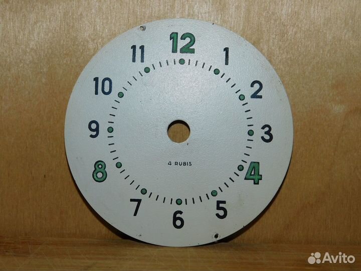 Циферблат для настольных часов СССР