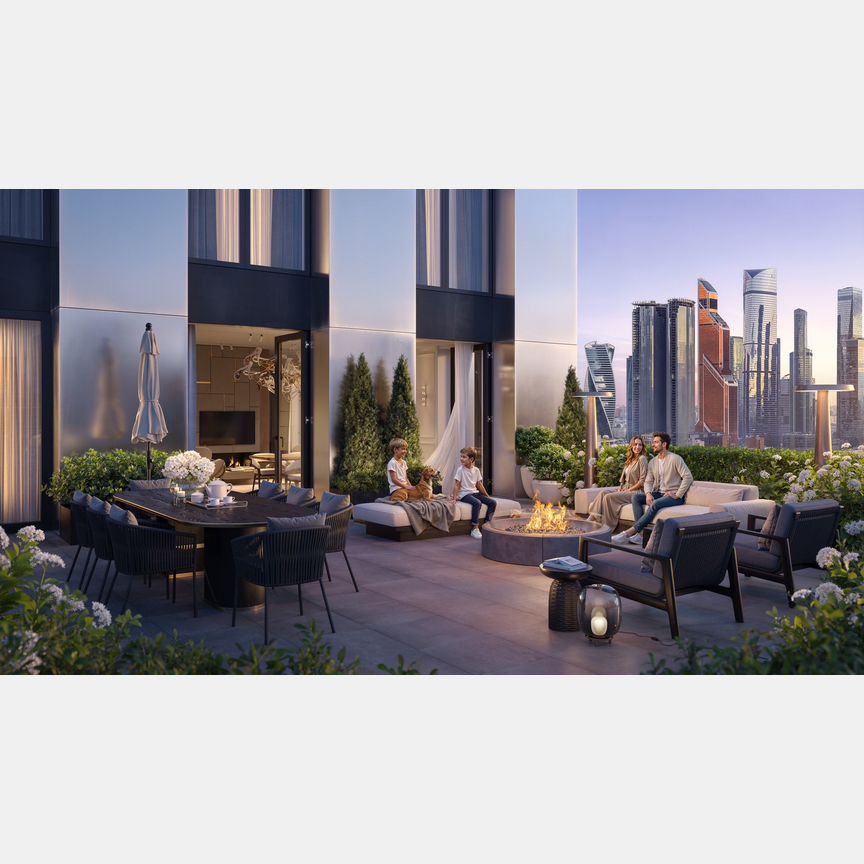 4-к. квартира, 209,3 м², 22/22 эт.