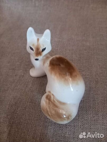 Статуэтка лфз фарфор Куница Соболь советская