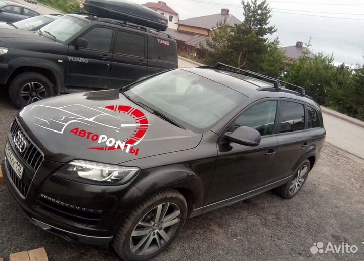 Багажник на крышу Ауди Q7 turtle AIR2