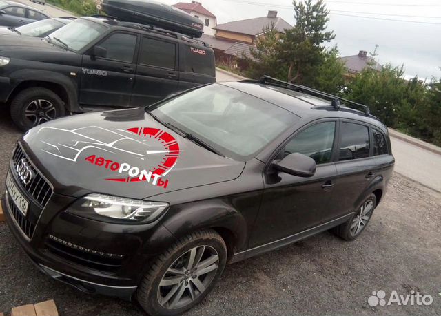 Багажник на крышу Ауди Q7 turtle AIR2