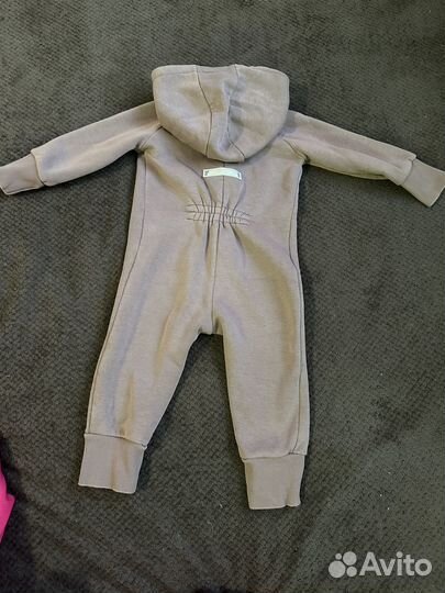 Худи + комбинезон на флисовой подкладке