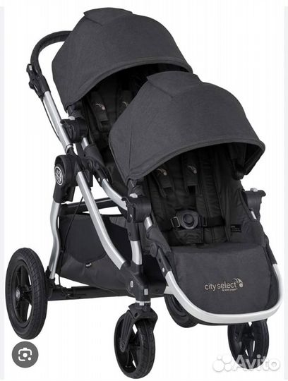 Коляска для двойни 2 в 1 Baby jogger city select