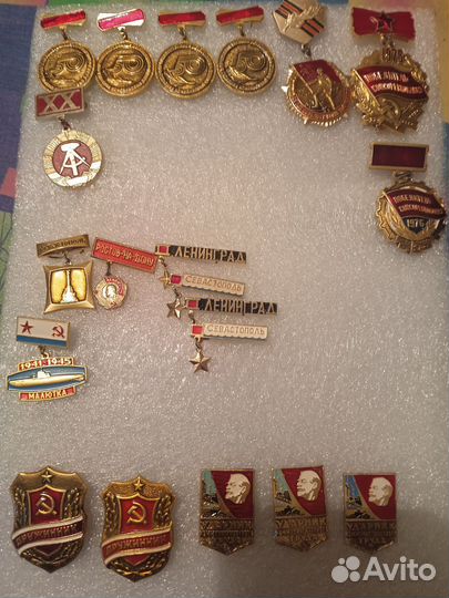 Значки СССР