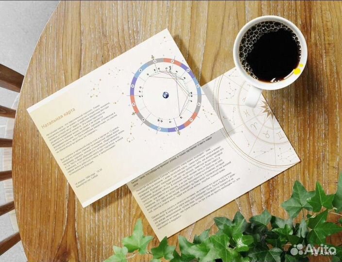 Натальная карта с рашифровкой