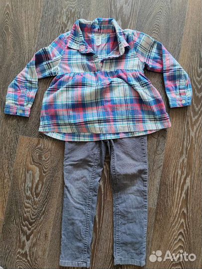 Пакет одежды на девочку 98 104