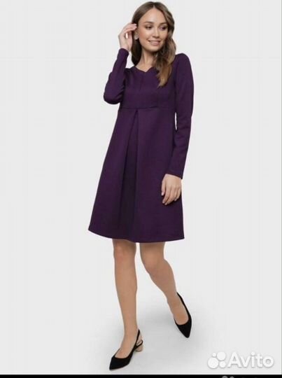 Платье для беременных и кормящих 44