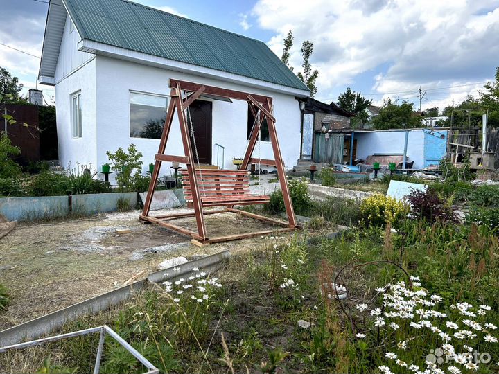 Качели садовые деревянные