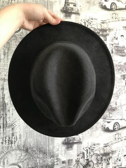 Форменная чёрная шляпа