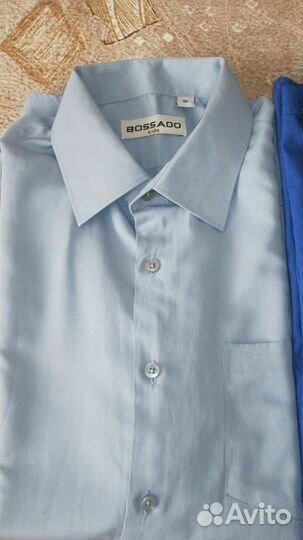 Рубашка на мальчика 12-13 лет размер 40 б/у