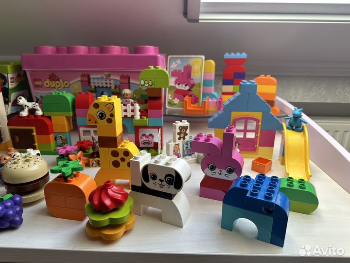Lego duplo много наборов