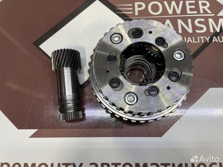 Задний планетарный механизм с солнечной шестернёй