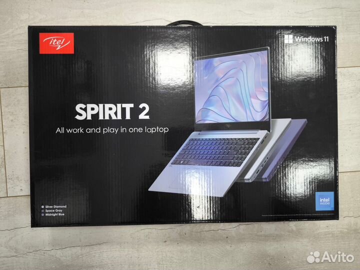 Ноутбук itel Spirit 2 71006300247