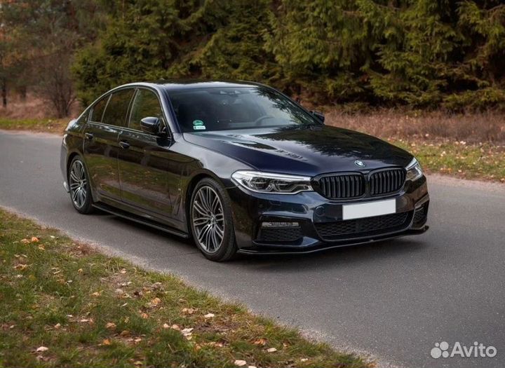 Лезвия под пороги BMW 5 G30 M-Pack