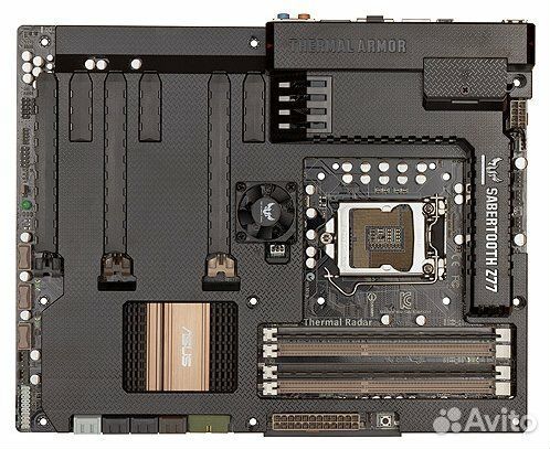 Материнская плата 1155 asus sabertooth Z77