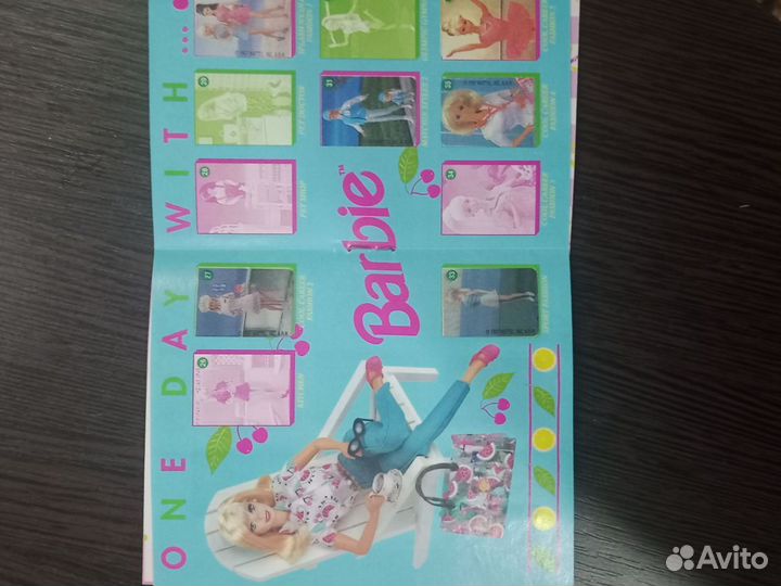 Книжка с наклейками Barbie