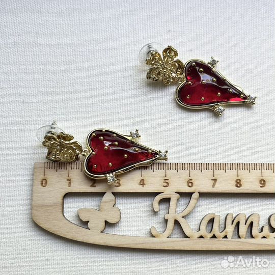 Серьги модные тренд