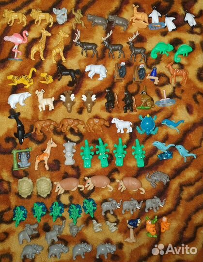 Киндер сюрприз натунс реалистичные животные