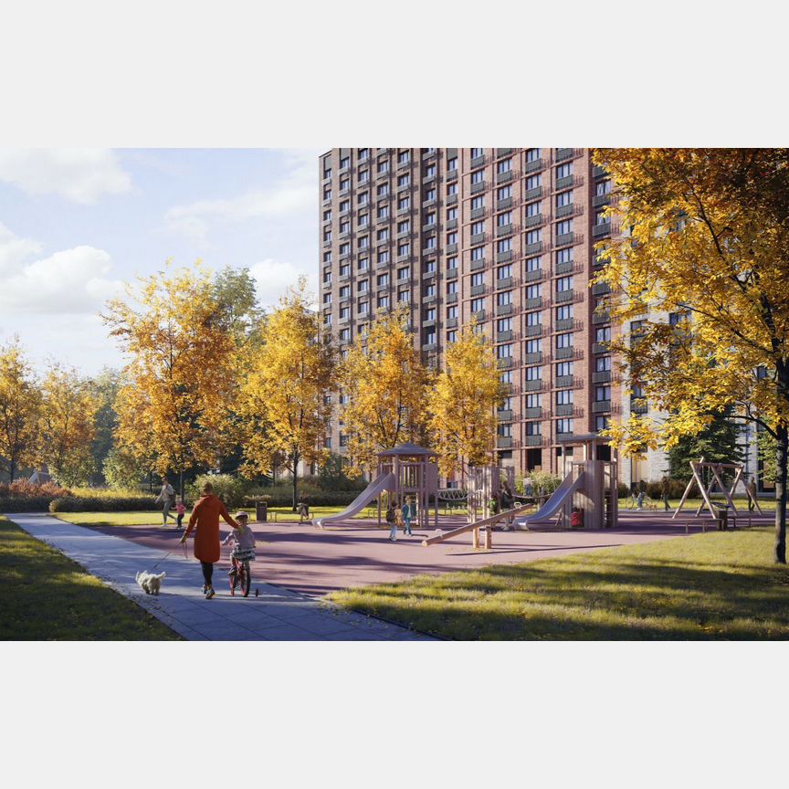 2-к. квартира, 65,1 м², 4/23 эт.