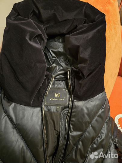 Пуховик женский длинный 44 46