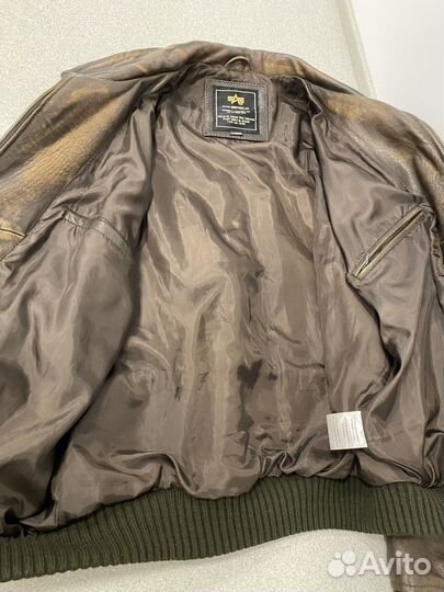 Продается кожаная мужская курта