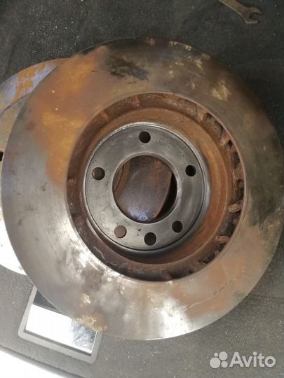Диск тормозной перед VW Туарег Порш Каен Ауди Q7