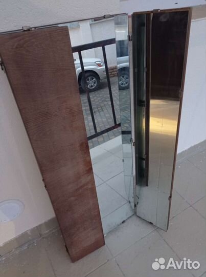 Зеркало трёх створчатое от трельяжа