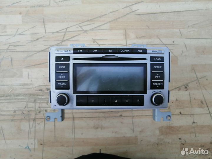 Штатная магнитола на хюндай санта фе2
