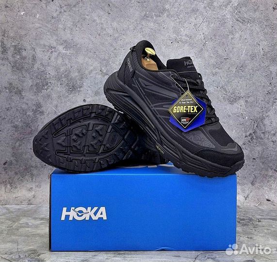 Кроссовки мужские hoka termo зимние