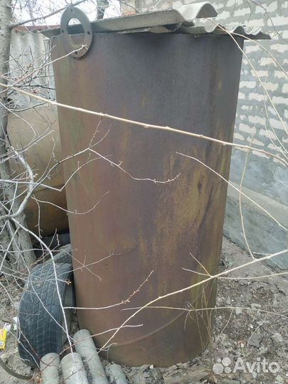 Бочка металлическая