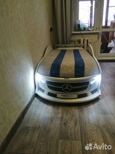 Детская кровать от 3 лет с бортиками