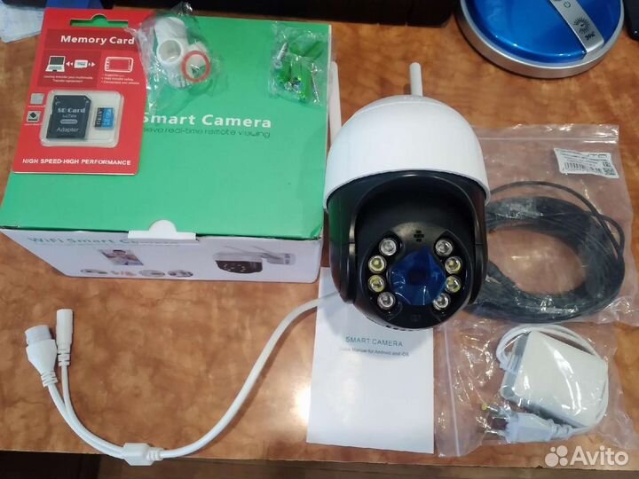 Беспроводная поворотная wifi камера новаякомплект
