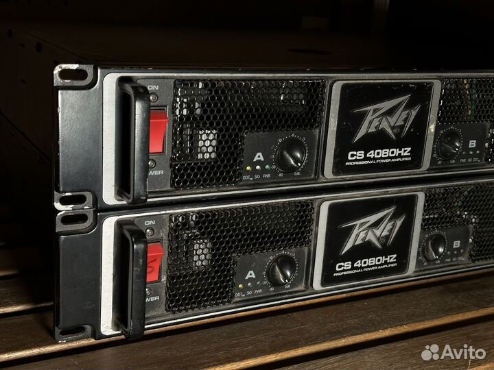 Усилитель мощности Peavey CS4080 HZ (2040 х 2 4Ом)